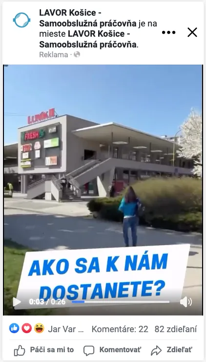 LAVOR location ad