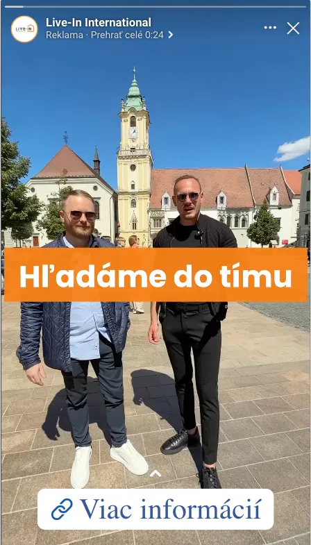 Live-IN recruitment ad
