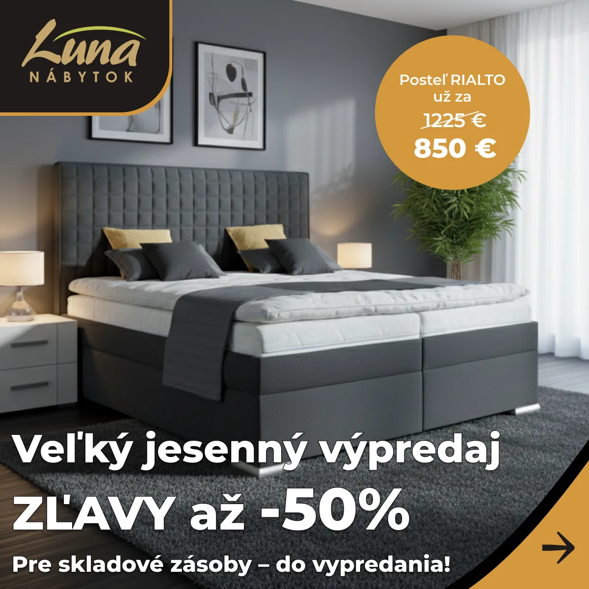 Luna Nábytok campaign